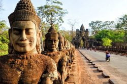 Naga bridge in Angkor Wat - Highlights of Cambodia