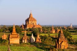Bagan ancient temple ruins - Yangon to Inle Lake journey