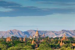 A view of Bagan temples