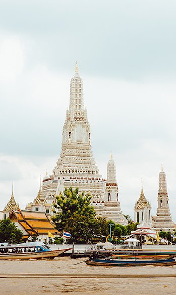 White temple in Bangkok