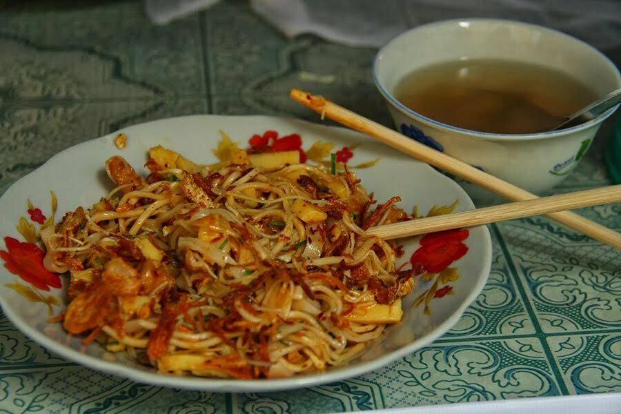 Burmese cuisine and its noodle dish