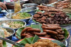 Street food in Luang Prabang - Laos family adventure with Hanoi Voyages