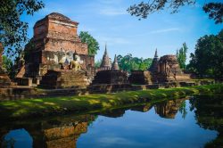Kampheang Phet Archaeological sites in Thailand