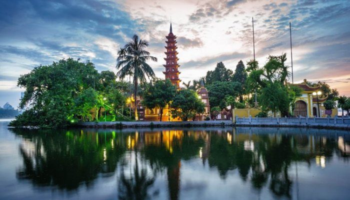 Temples symbolize Hanoi- the city of Peace