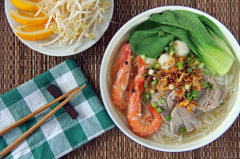 Hu Tieu Nam Vang is actually a variation of Phnom Penh noodle dishes