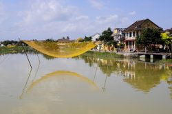 Fishing net on Hoai river, Hoi An - Essential Vietnam tour