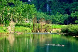 Water wheels in Pu Luong - Vietnam Nature Tour with Hanoi Voyages