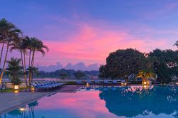 pool of la residence luxury hotel in hue