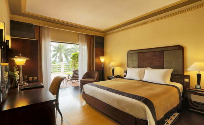 charming superior room garden view in luxury hotel in hue- La residence