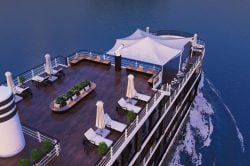 Heritage Cruises sundeck