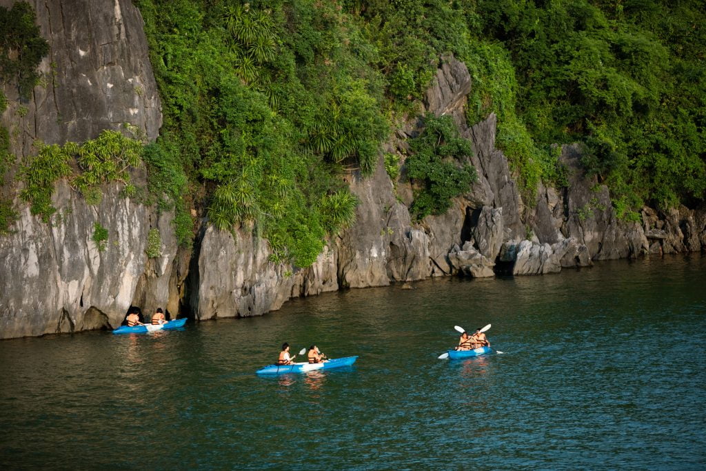 Orchid Cruise Kayaking on Lan Ha Bay