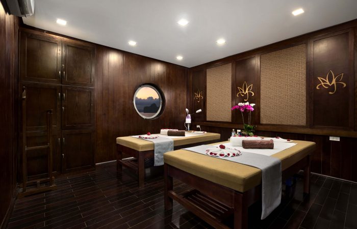 Let your mind wander in Orchid Cruise Spa on Lan Ha Bay