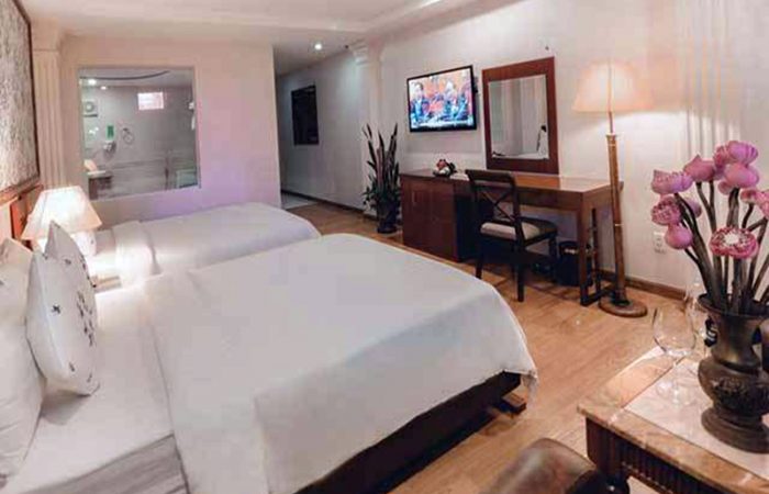 Alagon City Hotel Elegant Suite Beds
