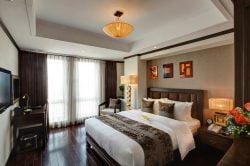 Spacious executive room of Golden Lotus Luxury Hotel Hotel
