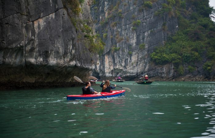 One of many activities on Renea Cruise : Kayaking