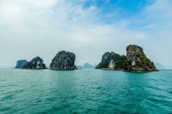 halong bay in summer