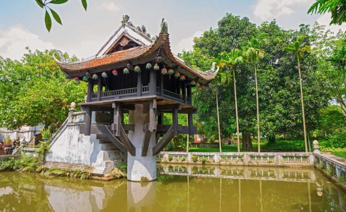 One pillar pagoda Hanoi