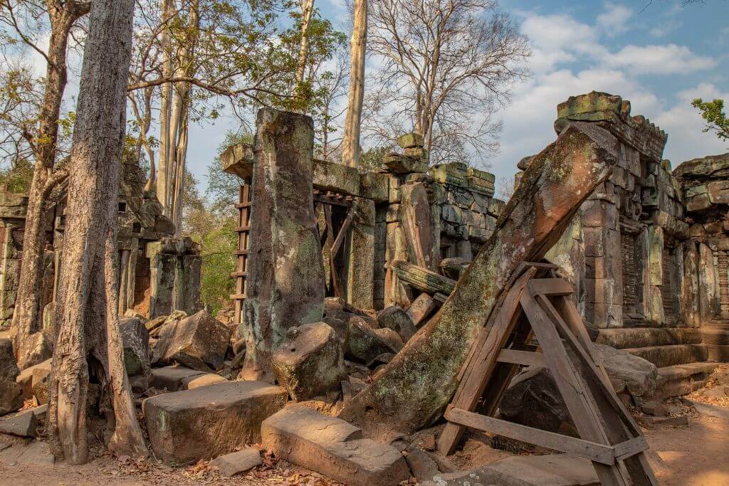 Koh Ker is a 10th-century Angkor temple nestled in the jungle of Preah Vihear Province